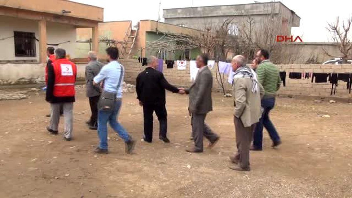 Silopi Alman Yardım Derneğinden, Silopi\'deki Ezidi ve Kobanili Ailelere Yardım