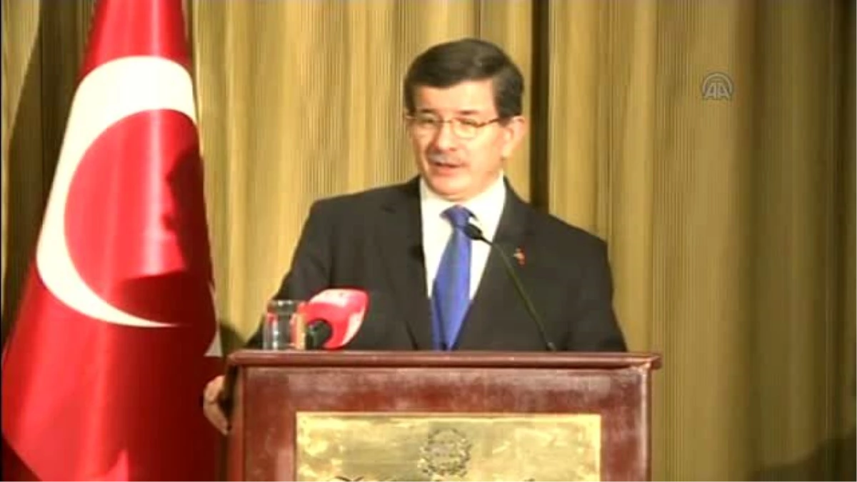 Başbakan Davutoğlu: " ABD Topraklarında Bu Tür Dışlayıcı, Irkçı Anlayışların Zemin Bulamaması...