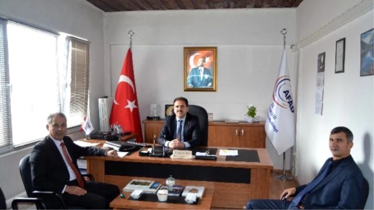 Bayırköy Belediye Başkanı Yaman\'dan Afad İl Müdürü Demirel\'e Ziyaret