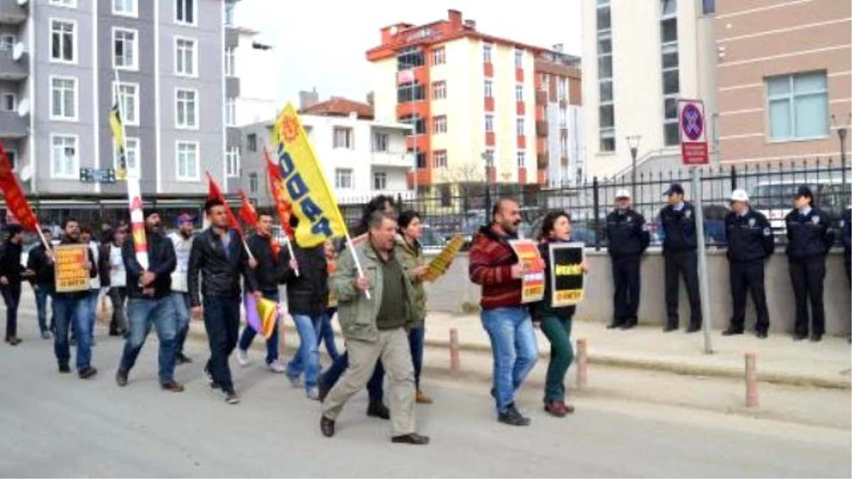 Çerkezköy\'de Polisle Sendika Üyesi İşçiler Arasında Arbede