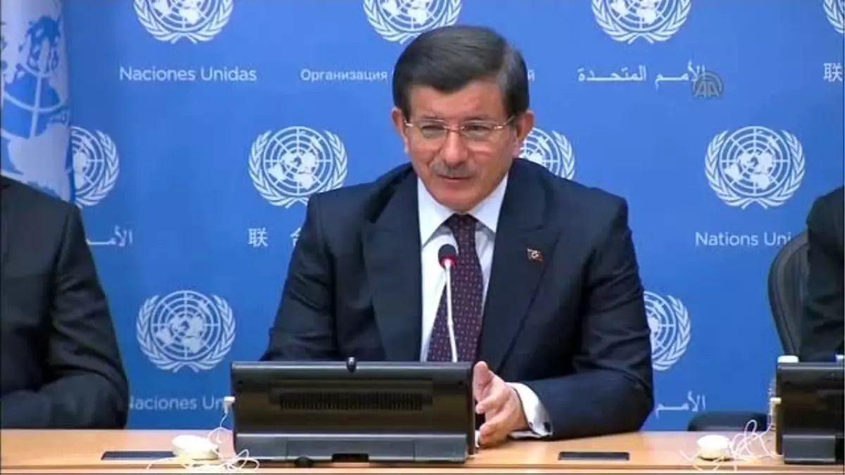 Başbakan Davutoğlu, BM Genel Sekreteri Ban Ki-Mun ile Görüştü