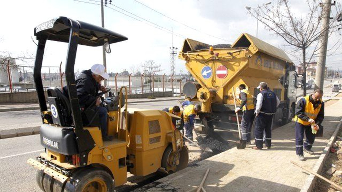 Gebze\'de Asfalt Onarım Çalışması Yapıldı