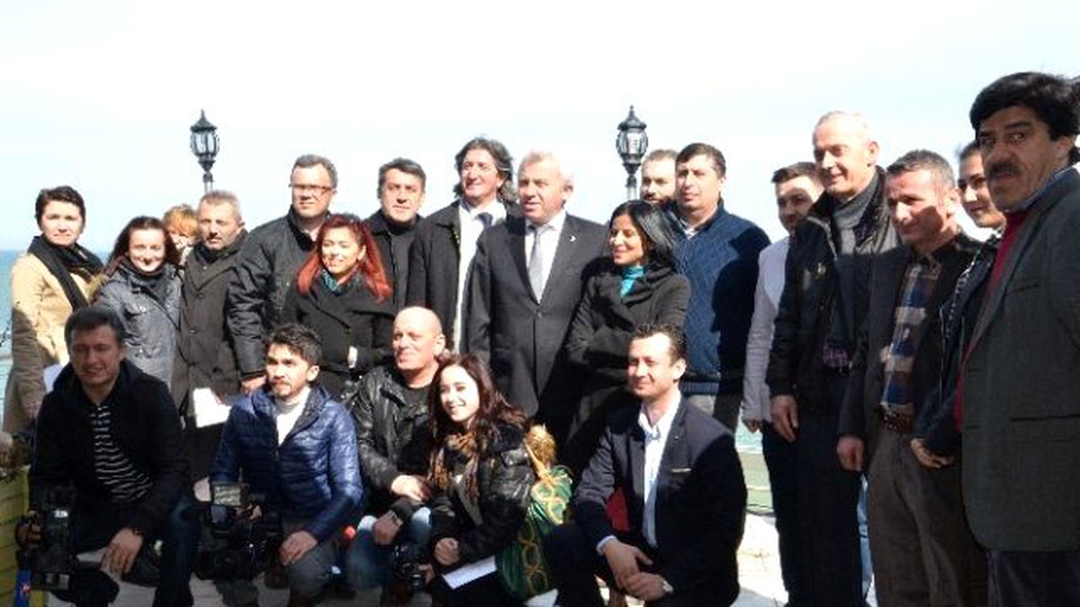 Salih Demir Gazetecilerle Bir Araya Geldi