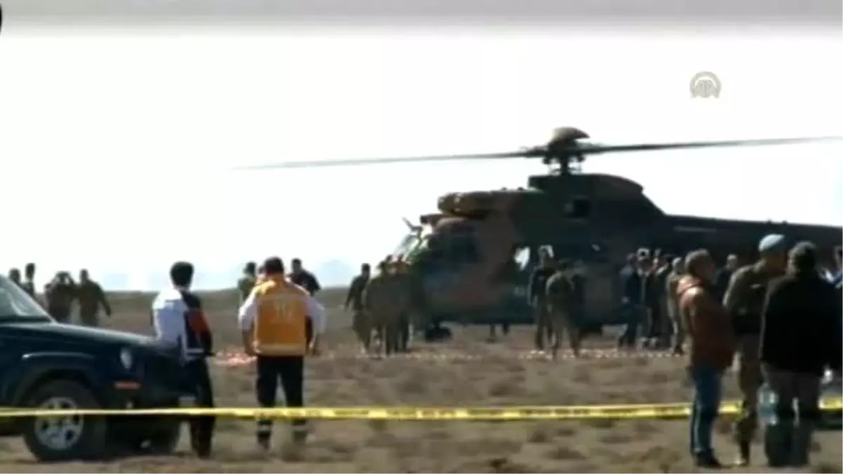 Şehit Pilotun Cenazesi Askeri Helikopterle Alındı