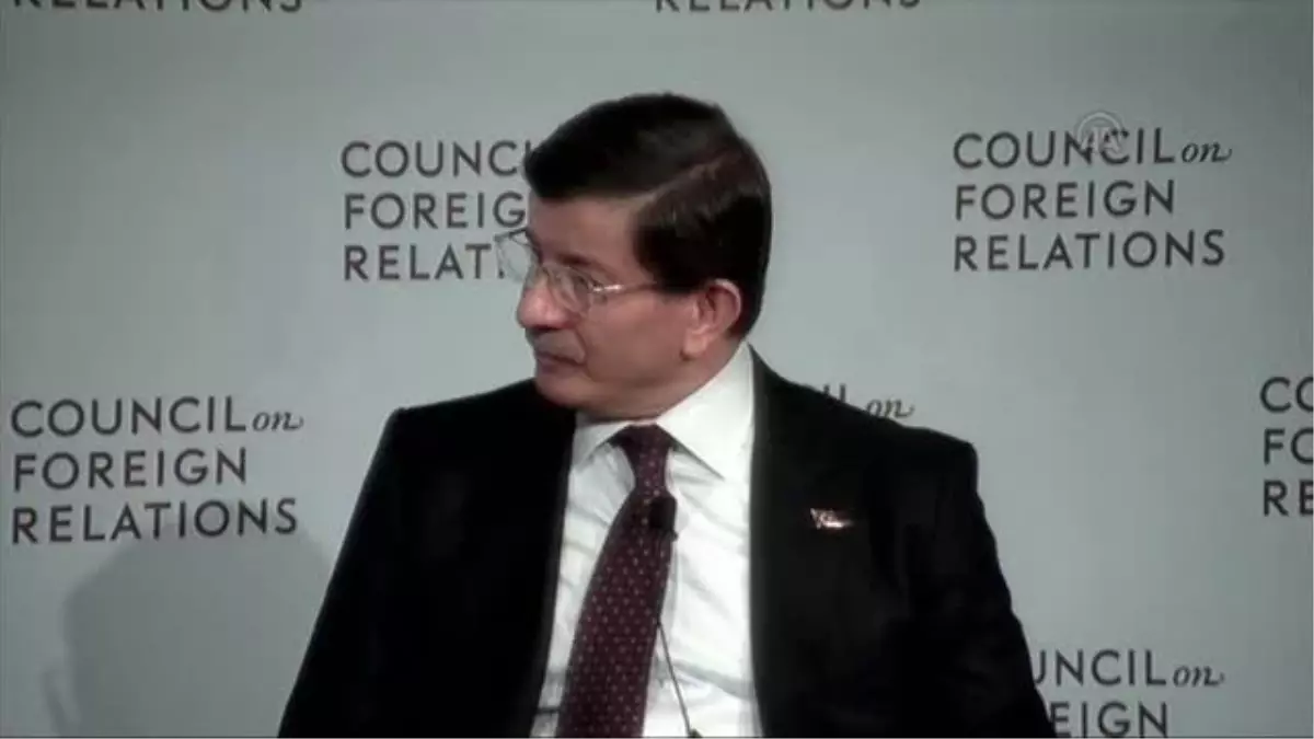 Başbakan Davutoğlu Düşünce Kuruluşu Cfr\'nin Kurumsal Konferansına Şeref Konuğu Olarak Katıldı (2) -...