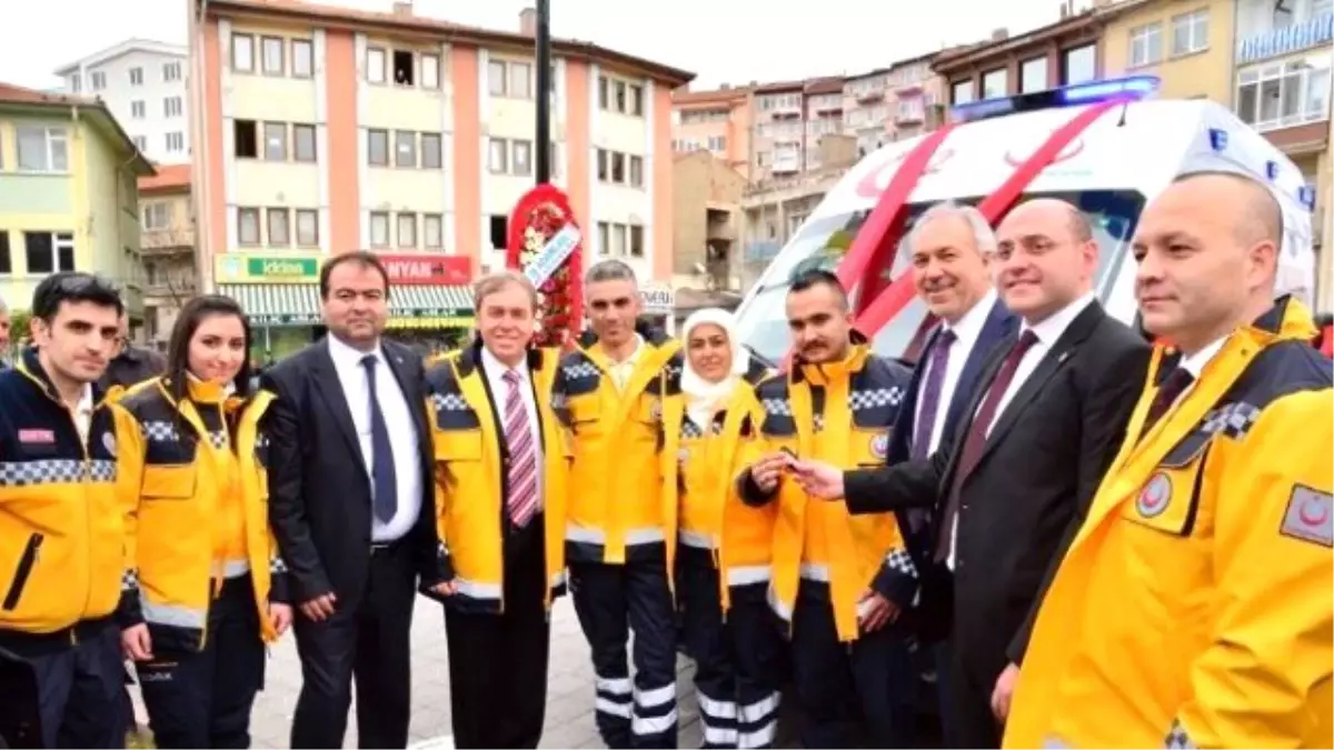 Başkan, Ambulans Dağıtım Törenine Katıldı