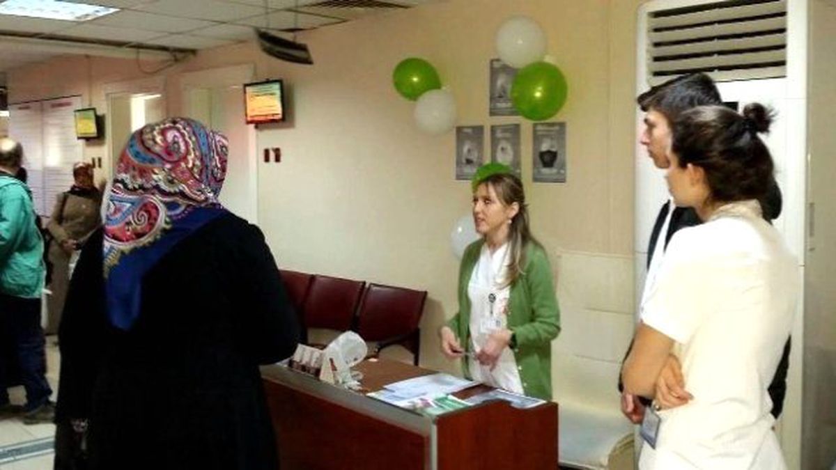 Çekirge Devlet Hastanesi\'nde Sigarayı Bırakma Standı