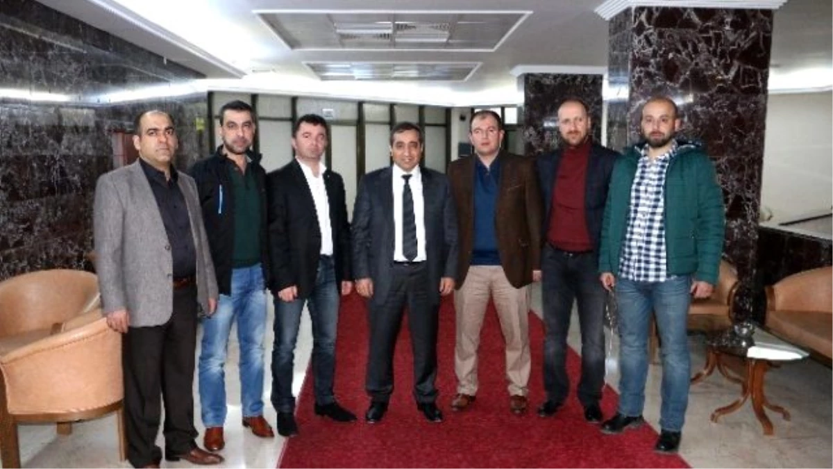 Erzincan Tso\'dan Tedaş Genel Müdür Yardımcısı Mustafa Taşdemir\'e Ziyaret