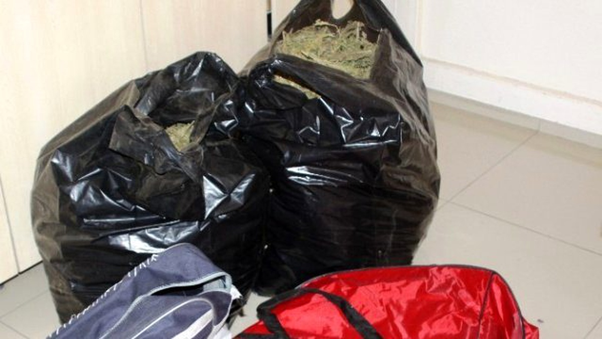 Gaziantep\'te 25 Kilo Esrar Ele Geçirildi
