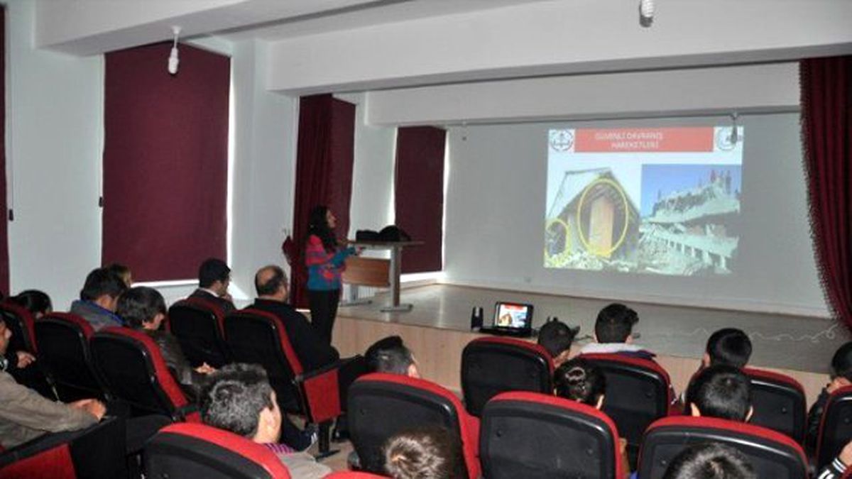 Pertek İlçesinde Temel Afet Bilinci Eğitimi