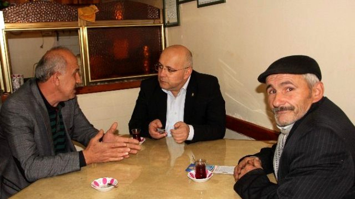 Sedat Namal\'dan Pazarcı Esnafına Ziyaret