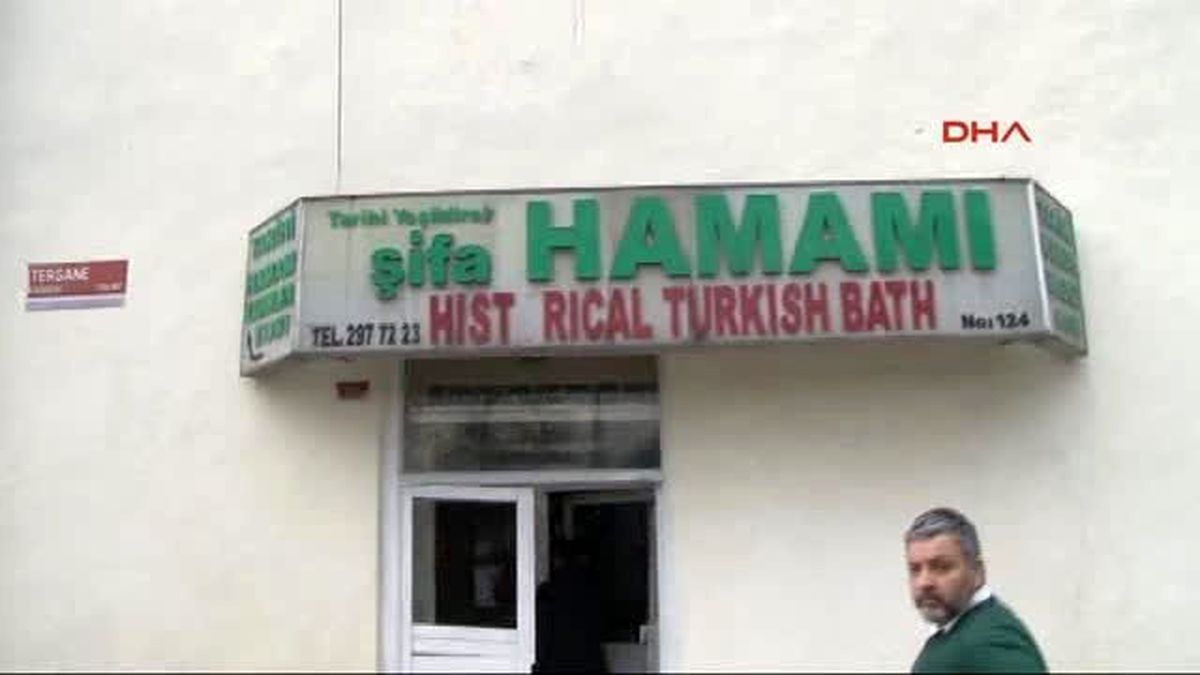 Turistlerden Hamamda Taciz İddiası...