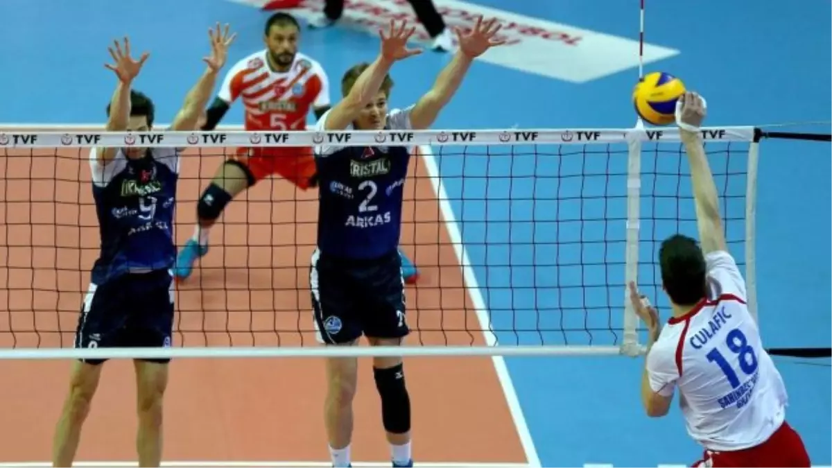 Erkekler Voleybol Ligi: Galatasaray Fxtcr 0-3 Şahinbey Belediyespor