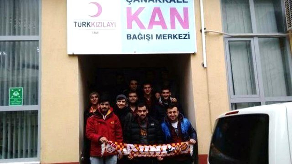 Galatasaraylı Taraftarlardan Kan Bağışı