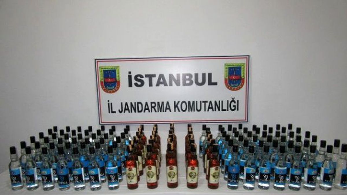 Jandarmadan Kaçak İçki ve Sigara Operasyonu
