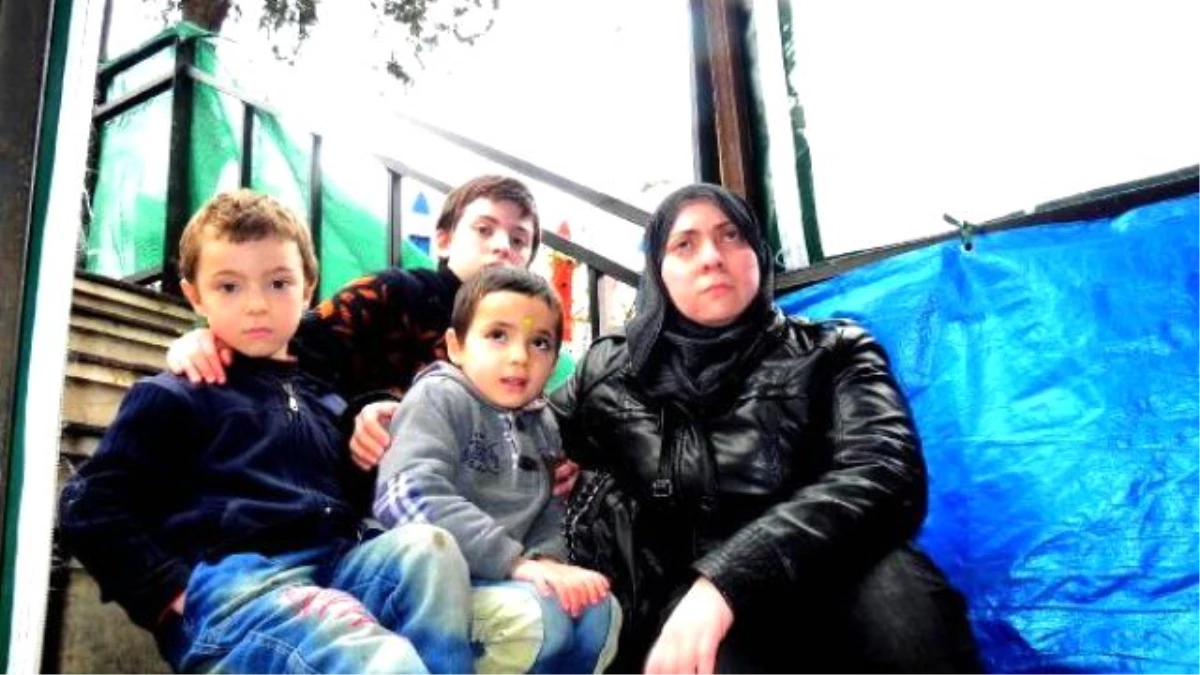 Şam\'da Eşi Öldürülünce 3 Çocuğu ile İstanbul\'a Gelen Suriyeli Kadının Çaresizliği