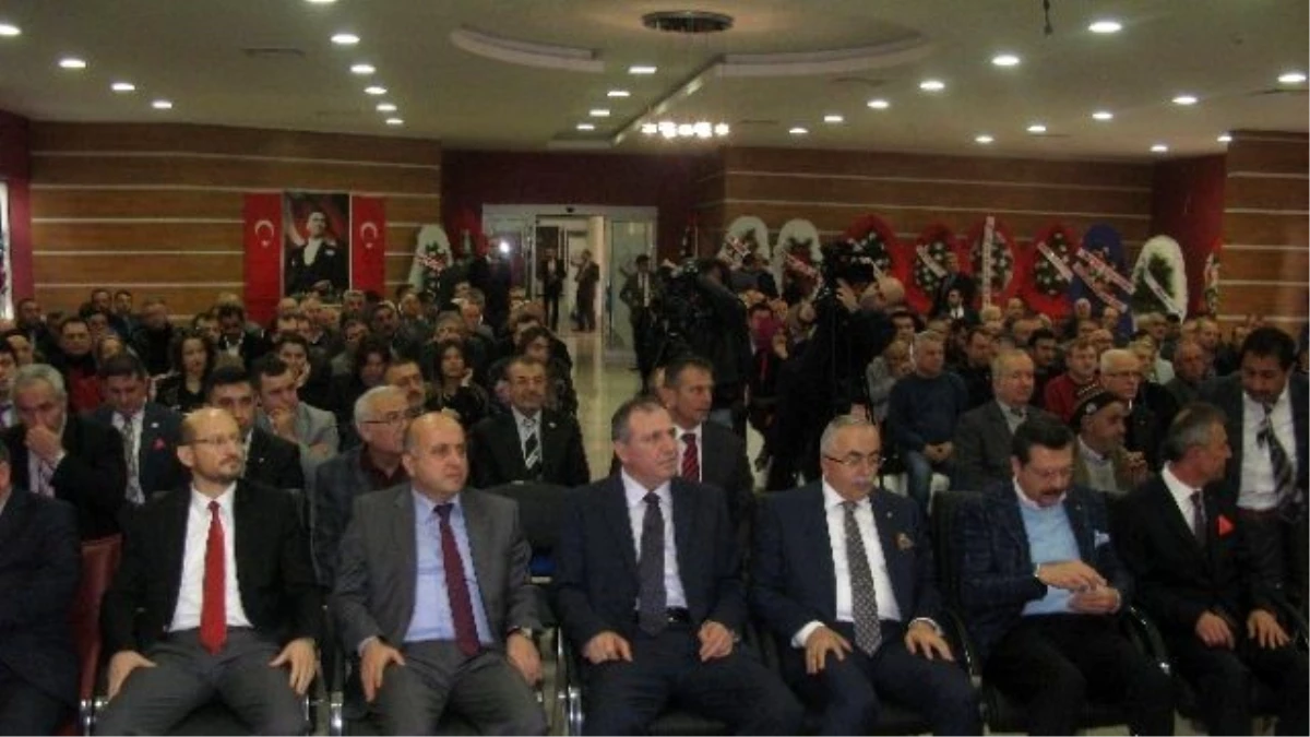 TOBB Başkanı Hisarcıklıoğlu Niksar Tso Hizmet Binasını Açtı