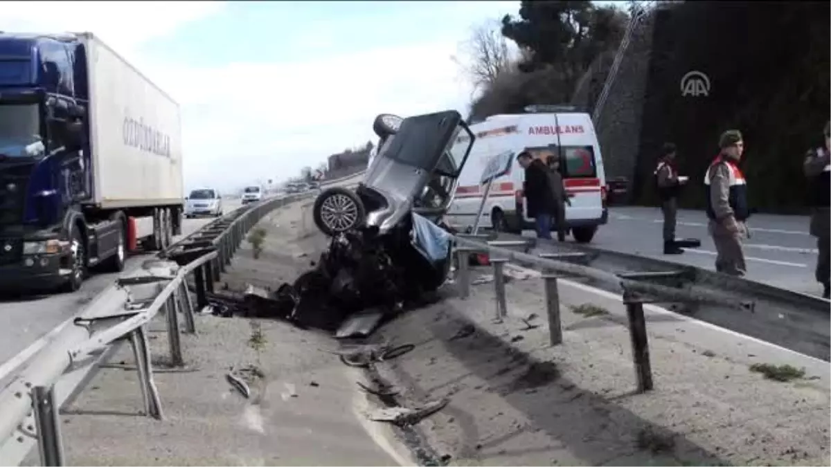 Giresun\'da Trafik Kazası: 1 Ölü 4 Yaralı