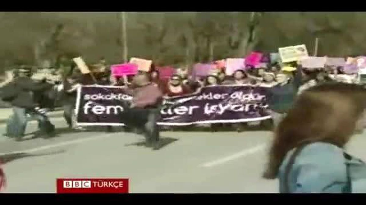 Ankara\'da 8 Mart Eylemleri