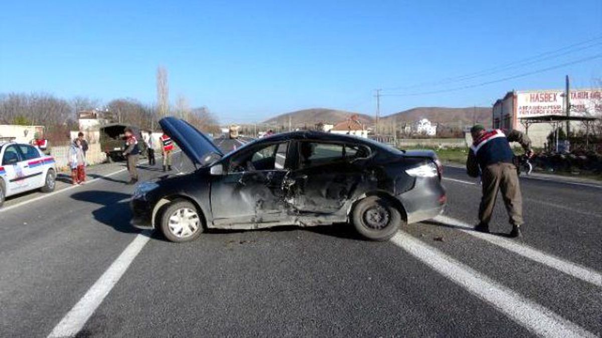 Banka Müdürü Kazada Yaralandı