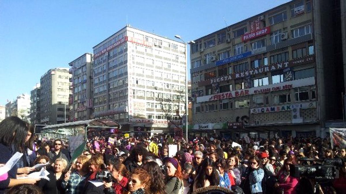 Başkentte 8 Mart Kadınlar Günü Eylemi