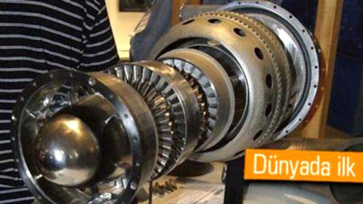 D Yazıcı ile Jet Motoru Üretmeyi Başardılar!