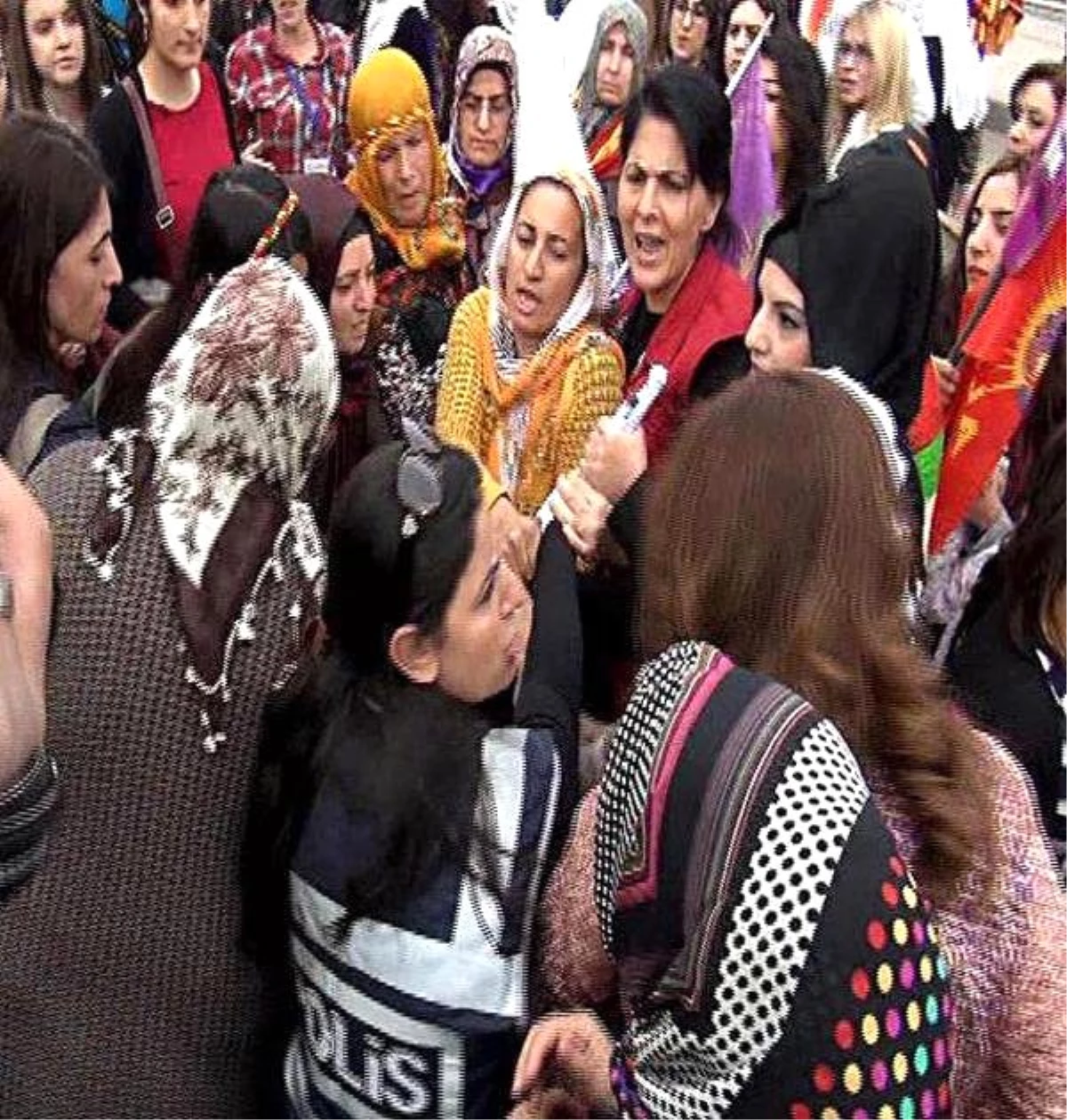 Diyarbakır\'da Kadınlar Günü, Mitingle Kutlandı