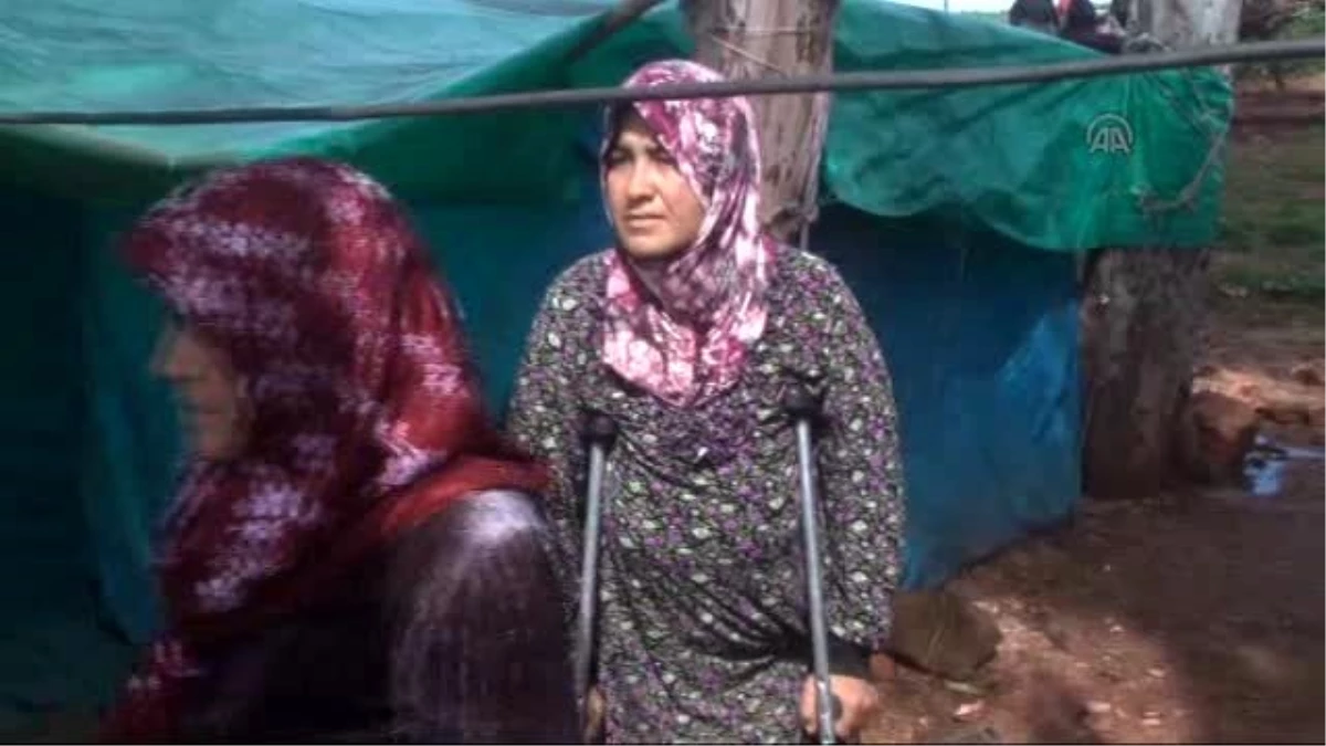 Bir Bacağını Savaşta Kaybeden Hatice, Dokuz Çocuğuyla Yardım Bekliyor