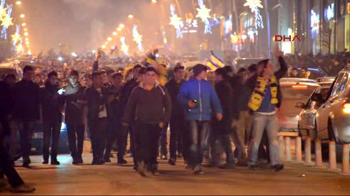 Erzurum\'da Fenerbahçe Çoşkusu