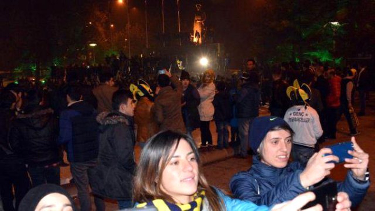 Erzurum\'da Fenerbahçe Çoşkusu