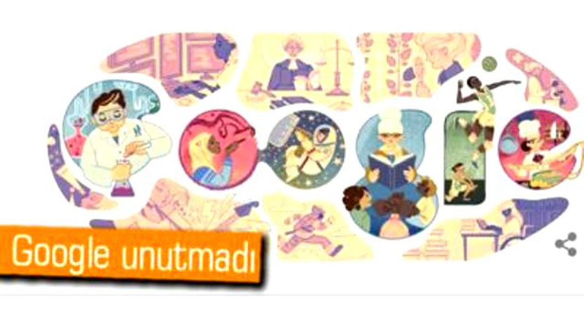 Google\'dan Dünya Kadınlar Günü Doodle\'ı