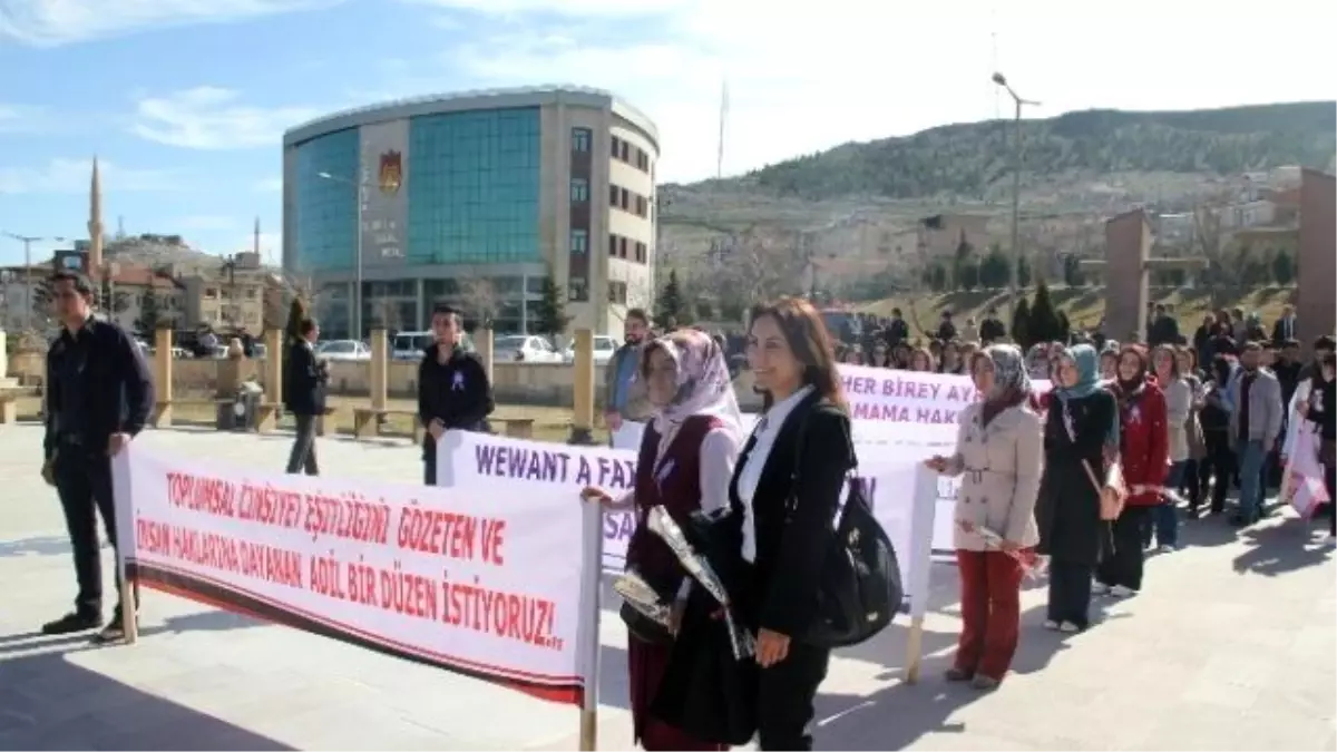 Nevşehir\'de 8 Mart Dünya Kadınlar Günü Kutlandı