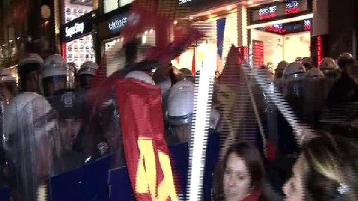 Polis, Taksim Meydanı\'nda Basın Açıklamasına İzin Vermedi