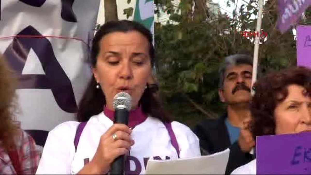 Bodrum Kadına Yönelik Şiddete Tepki Eyleminde Gerginlik