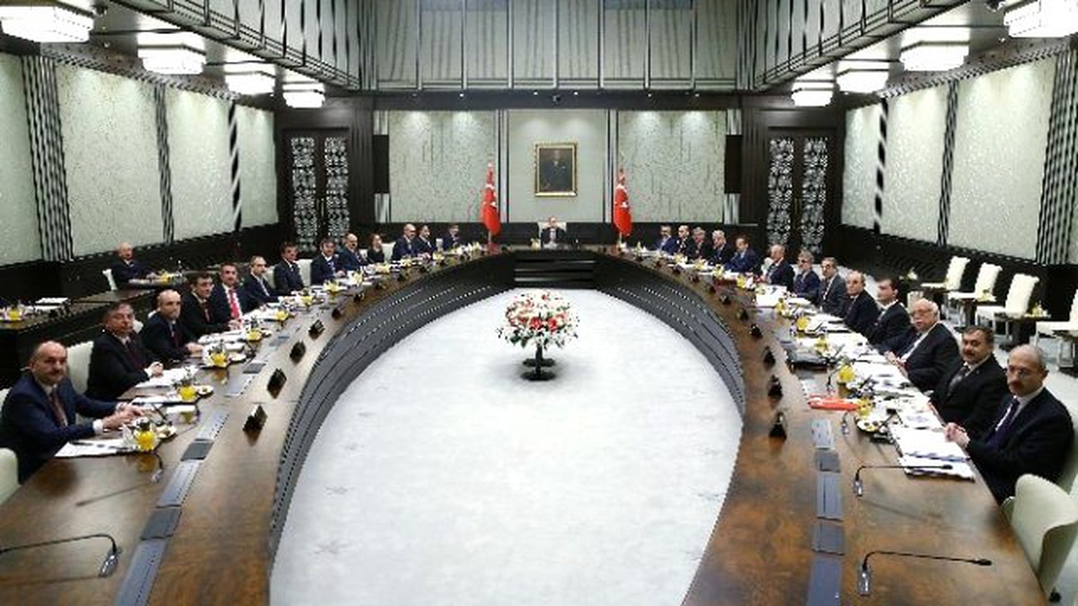 Cumhurbaşkanlığı Sarayında İkinci Kabine Toplantısı Başladı
