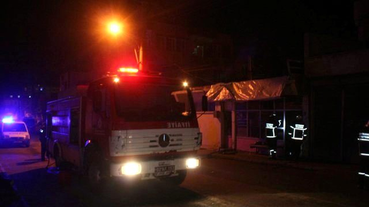 Edirne\'de Ekmek Fırınında Yangın