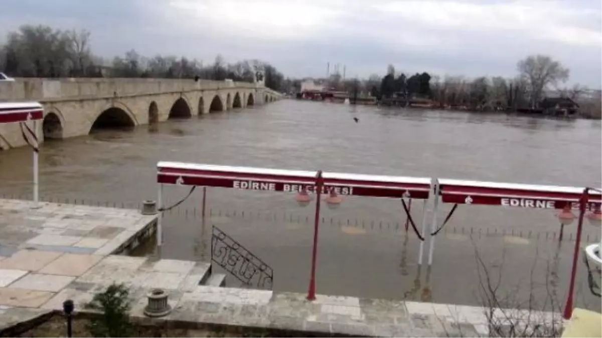 Edirne\'de Yine Taşkın Alarmı