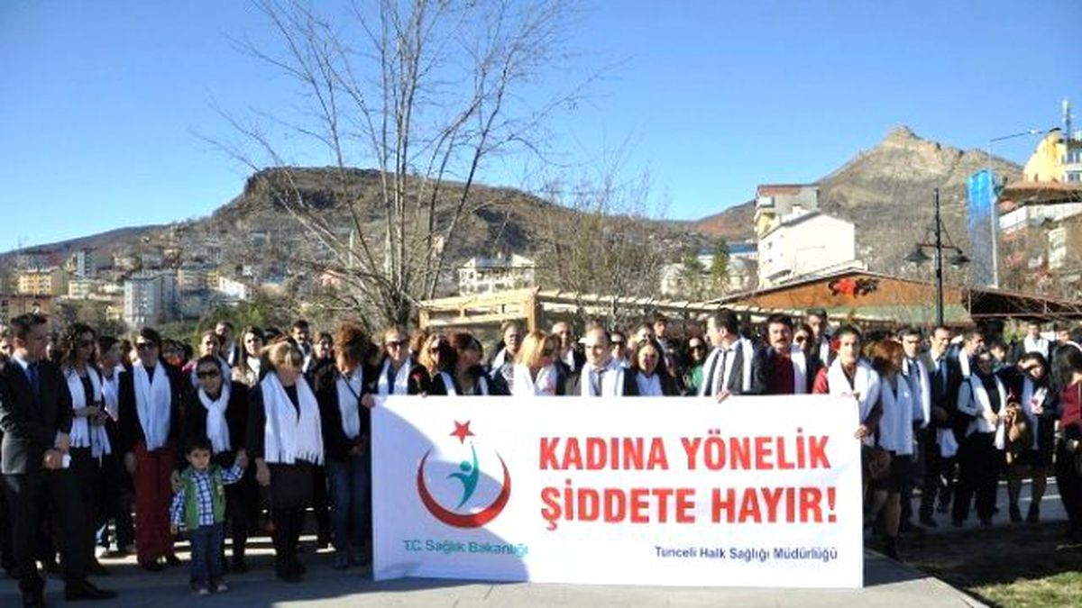 Kadına Yönelik Şiddete Hayır Yürüyüşü