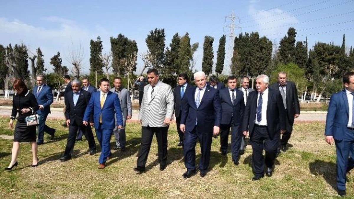 Kardeş Şehir Hatai\'den Başkan Can\'a Ziyaret