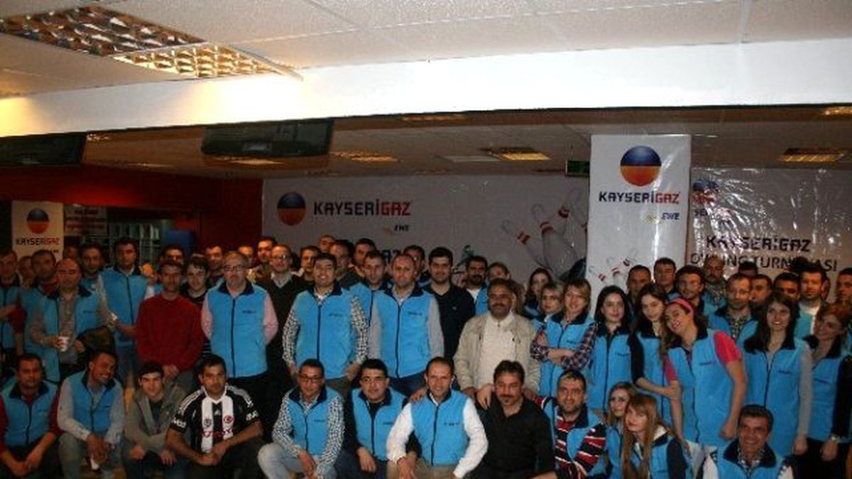 Kayserigaz Ailesi Bowlingde Buluştu