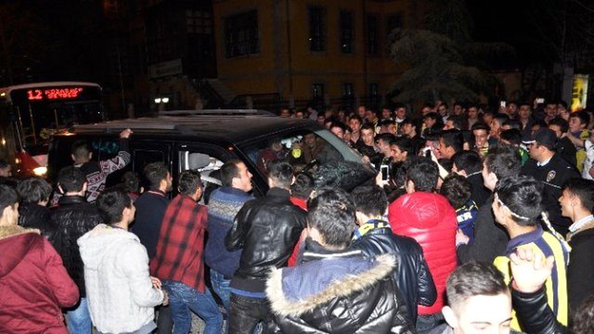 Konya\'da Derbi Kutlamaları