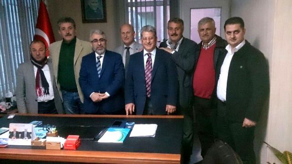 Küçük\'ten Ortahisar Muhtarlar Derneği\'ne Ziyaret