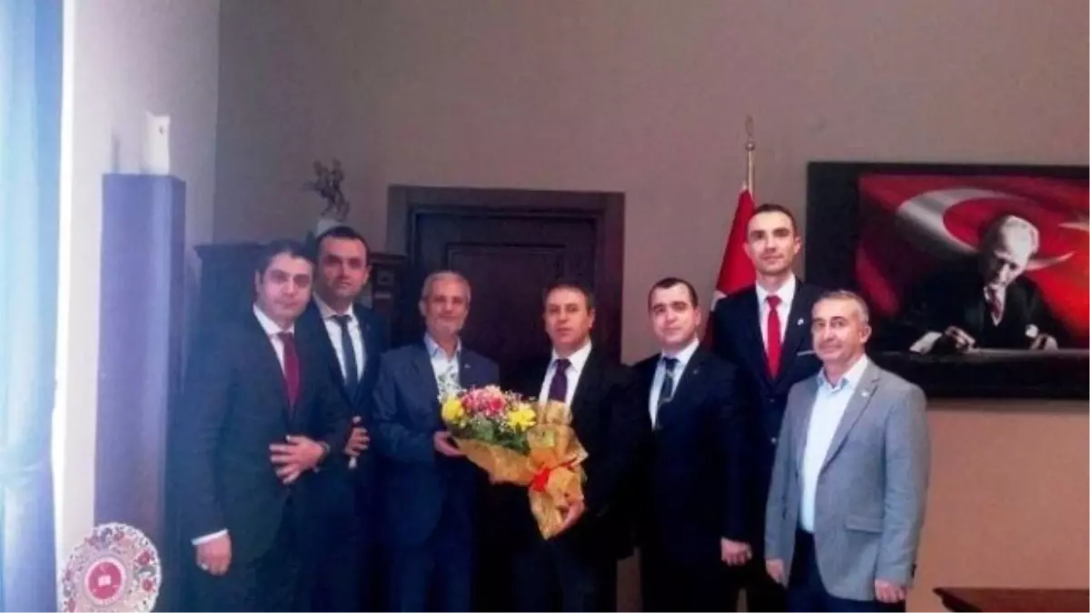 Memur-sen\'den Cumhuriyet Başsavcısı Şimşek\'e Ziyaret