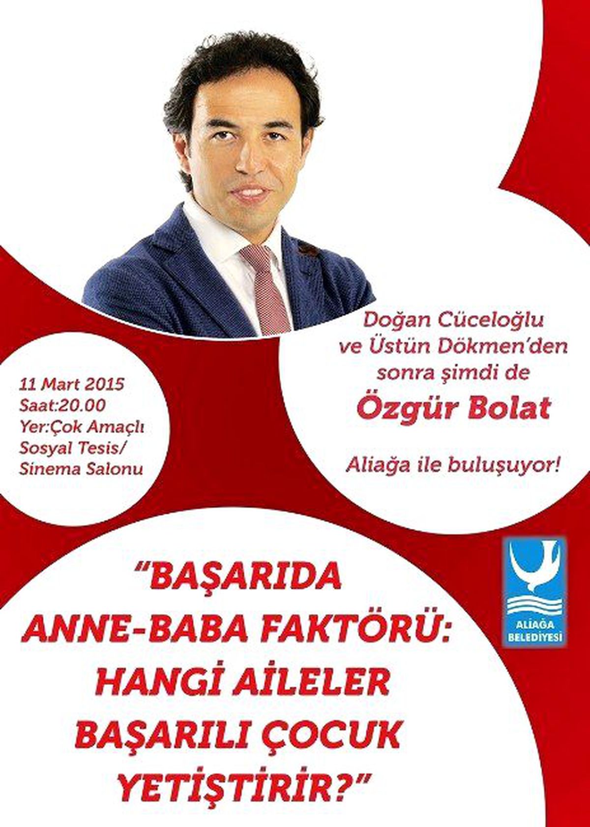 Özgür Bolat Başarıda Anne-baba Faktörünü Anlatacak
