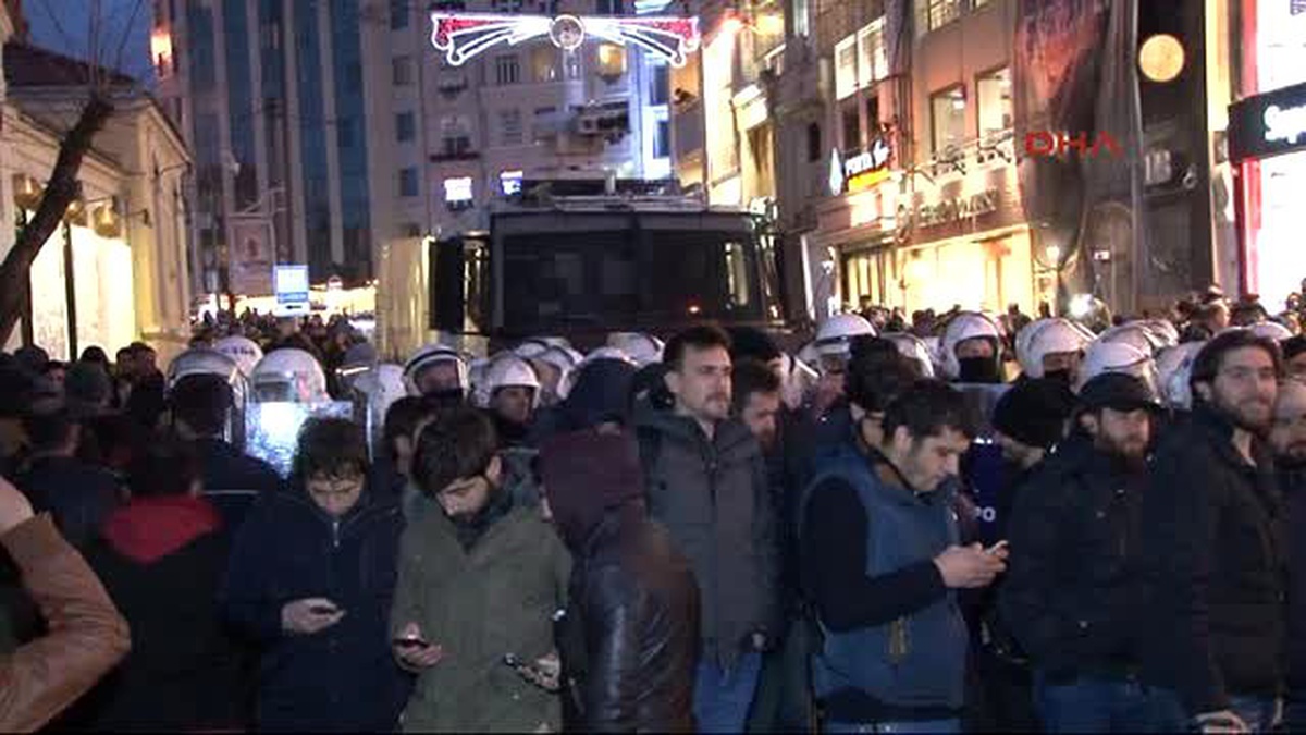 Polis, Taksim Meydanı\'nda Basın Açıklamasına İzin Vermedi