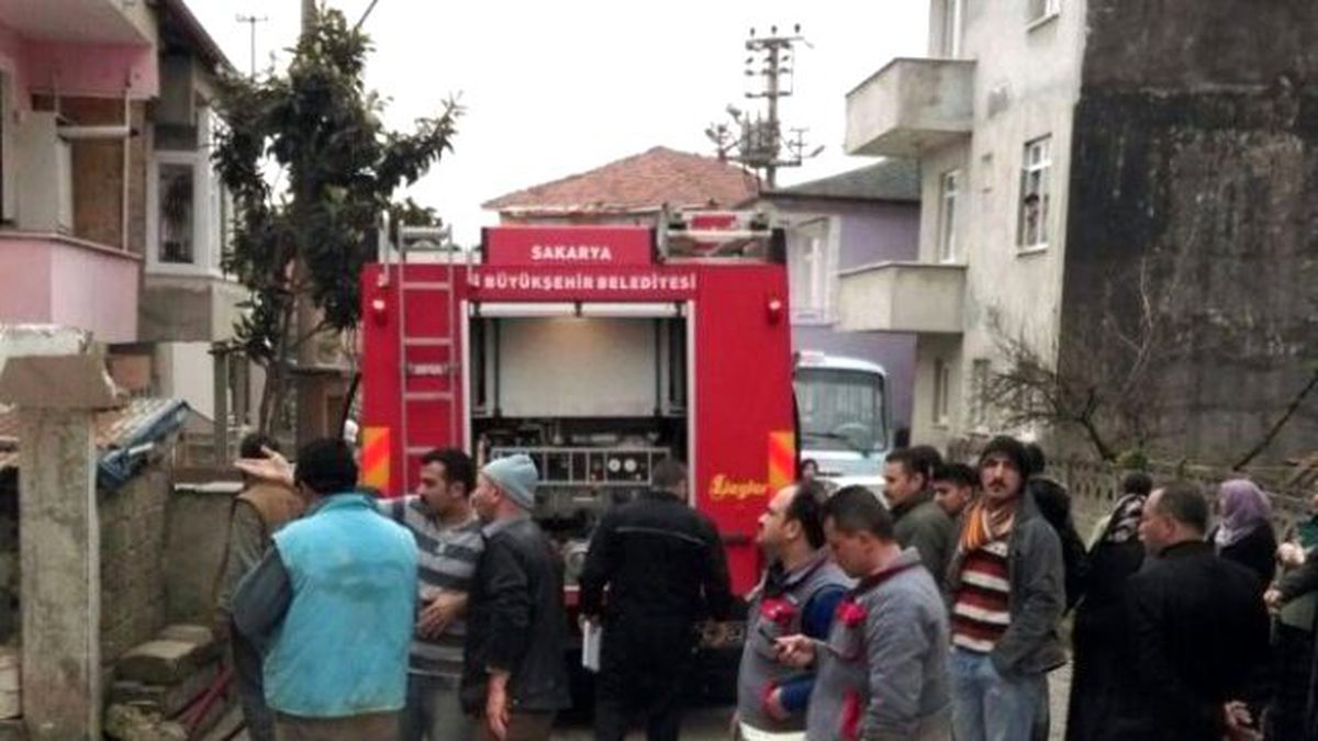 Sakarya\'da Yangın Paniği