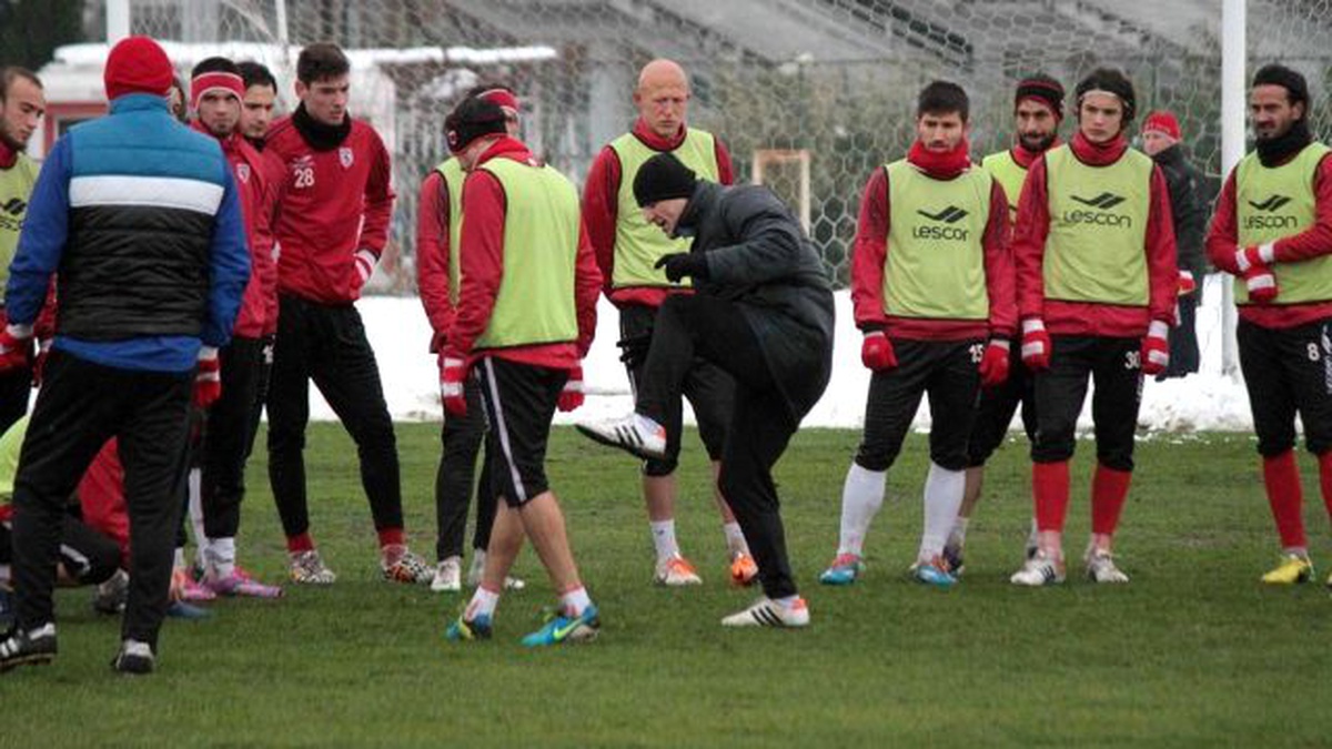 Samsunspor\'da, Elazığspor Mesaisi Başladı