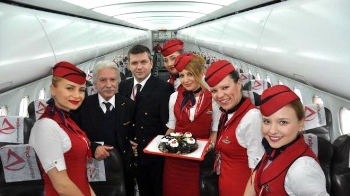 Son Uçuşunda Babasına Eşlik Etti