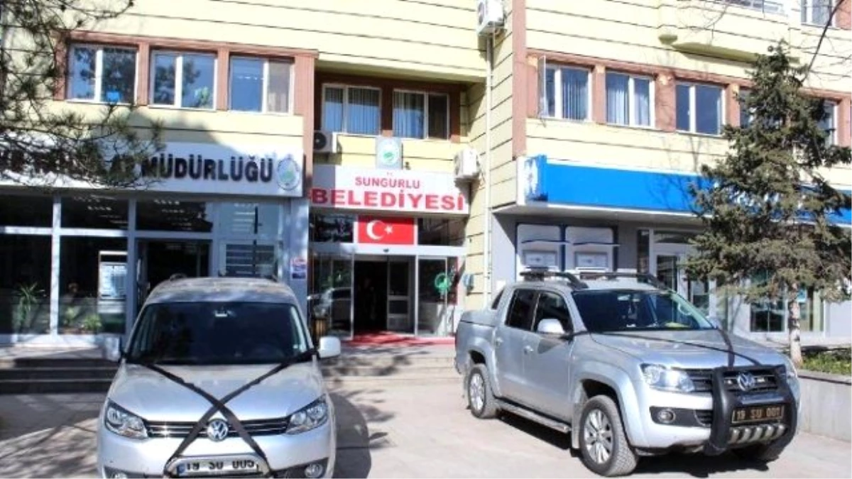 Sungurlu Belediyesi\'nden Tüm Araçlara Kurdele