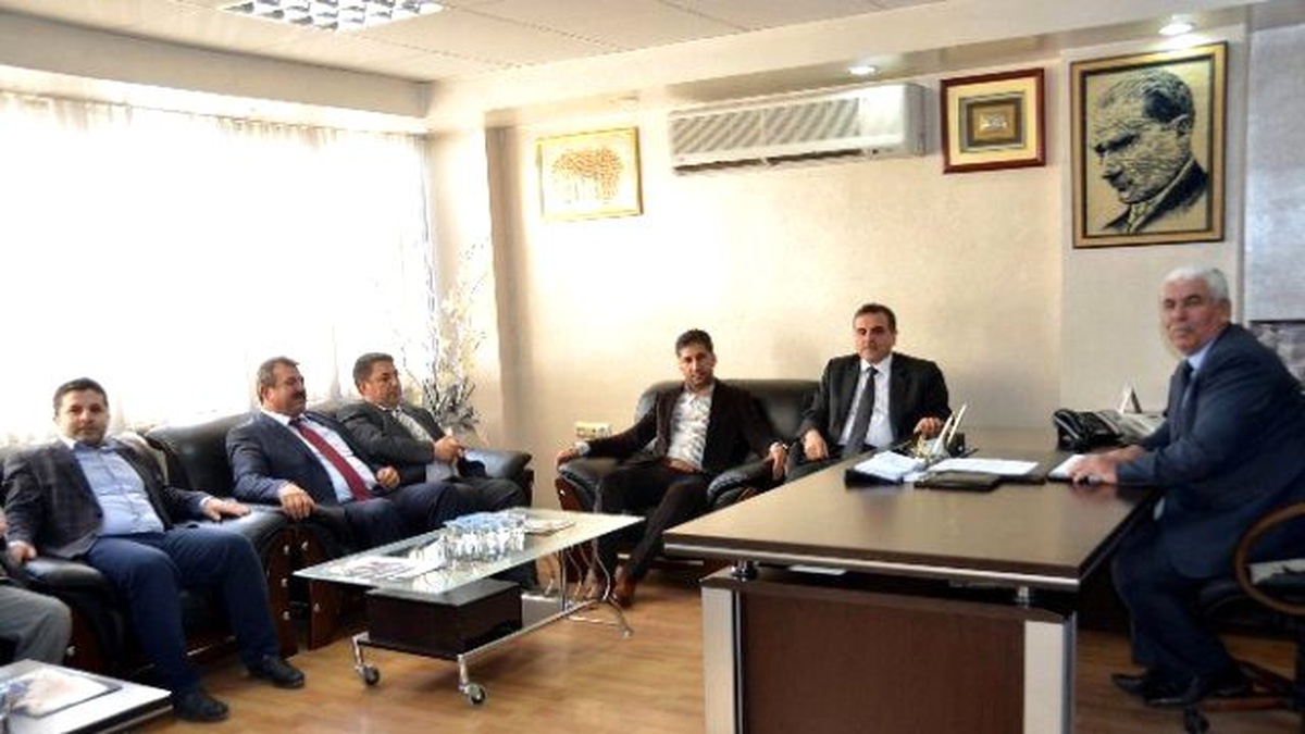 AK Parti\'den Şanlıurfa Şöförler ve Otomobilciler Esnaf Odası\'na Ziyaret